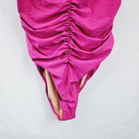 NWT J. Crew Ruched Sweetheart One-Piece Swimsuit size 20 - Picture 8 of 14